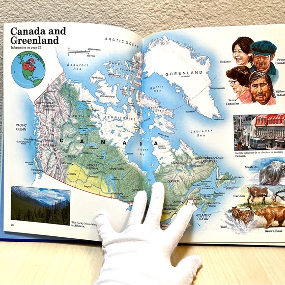 Junior Picture Atlas. Hardcover. EUC. - Picture 7 of 9